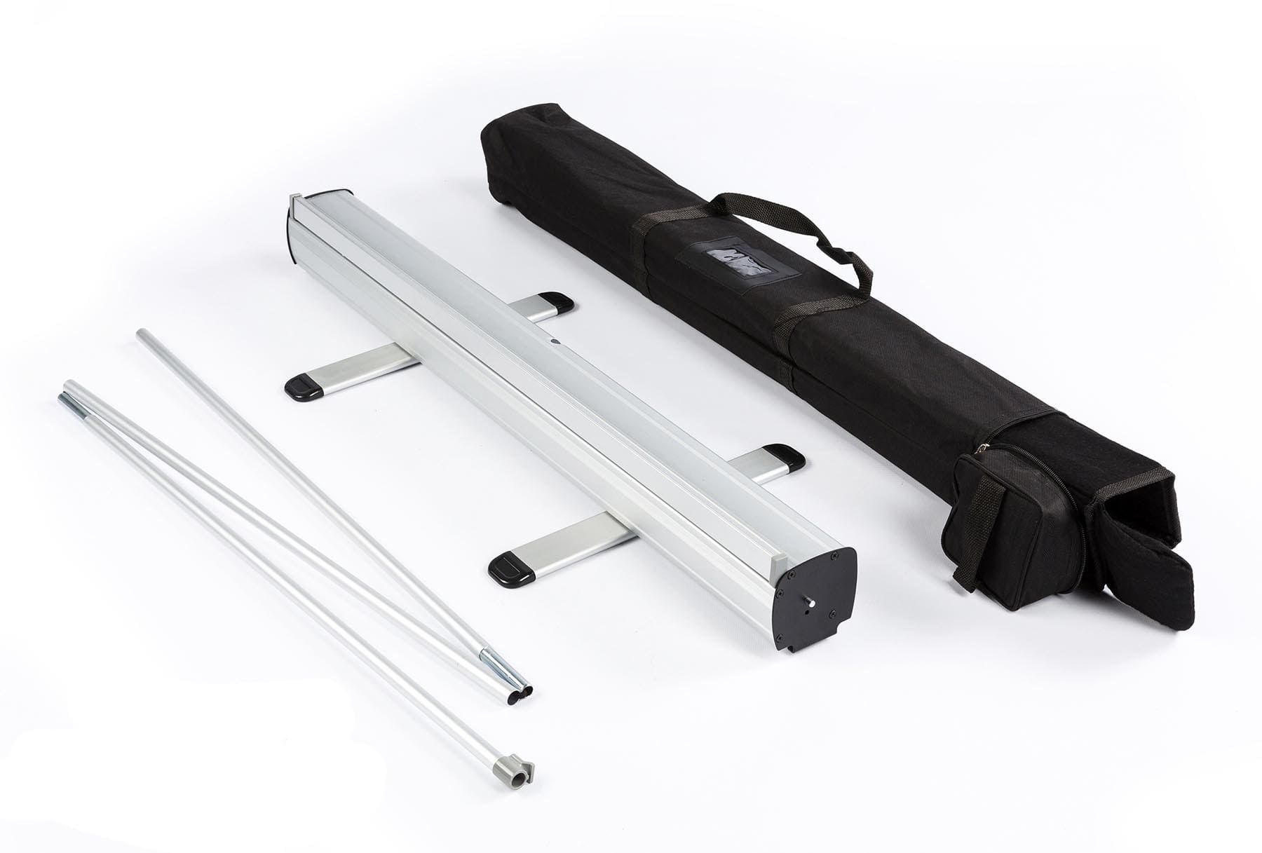 Мобильный стенд Roll Up Premium в разборном состоянии