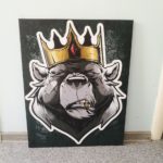 Интерьерная печать на холсте