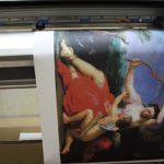 печать фотообоев