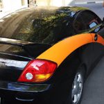 наклейка на авто линия