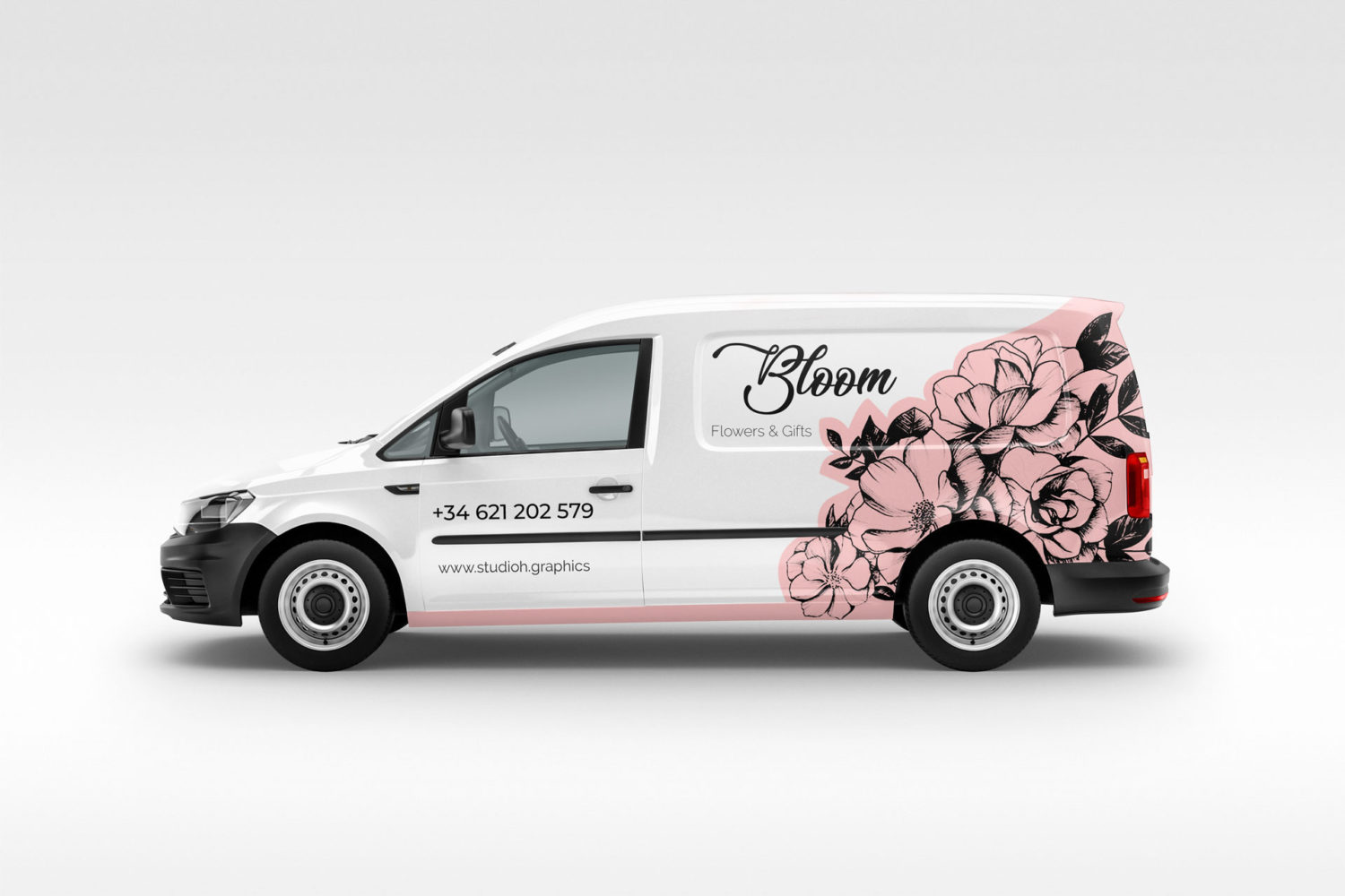 брендированная машина