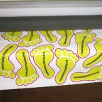 наклейки на пол