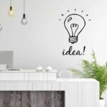 черно-белые наклейки